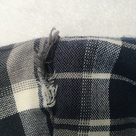 lumberjack Mens Plaid Flannel Button quilted virgin lining Shirt 1960's medium - Picture 9 of 10